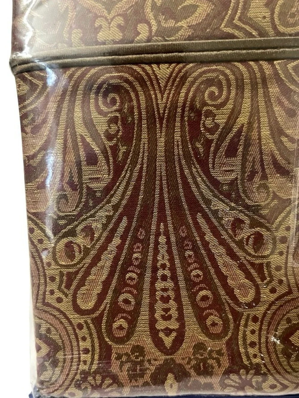 NEW King Sheet Set - Royal Paisley -Brown